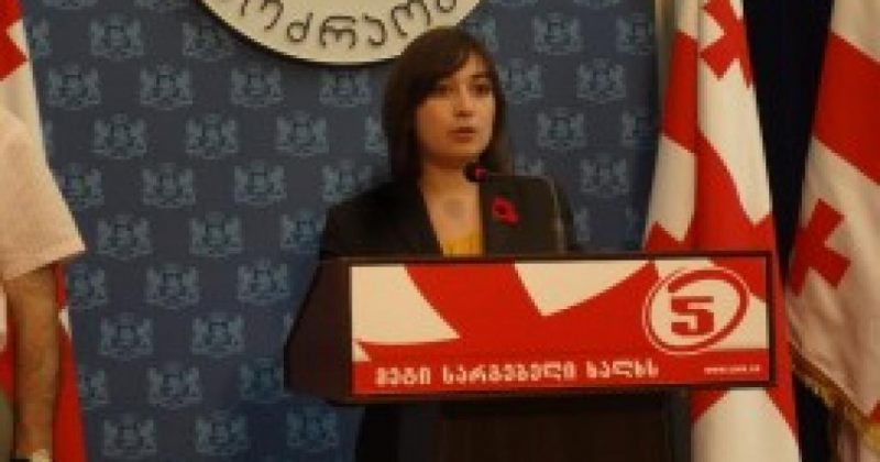 ჩიორა თაქთაქიშვილი – ნაციონალური მოძრაობის ახალი პრესსპიკერი 