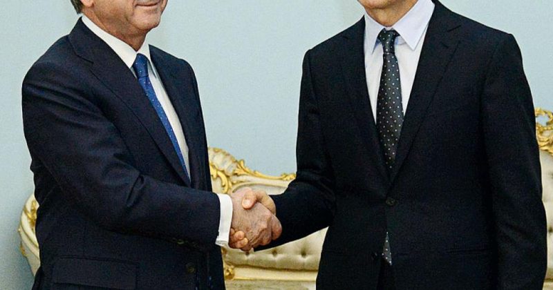 President Serzh Sargsyan and  Prime Minister Bidzina Ivanishvili
