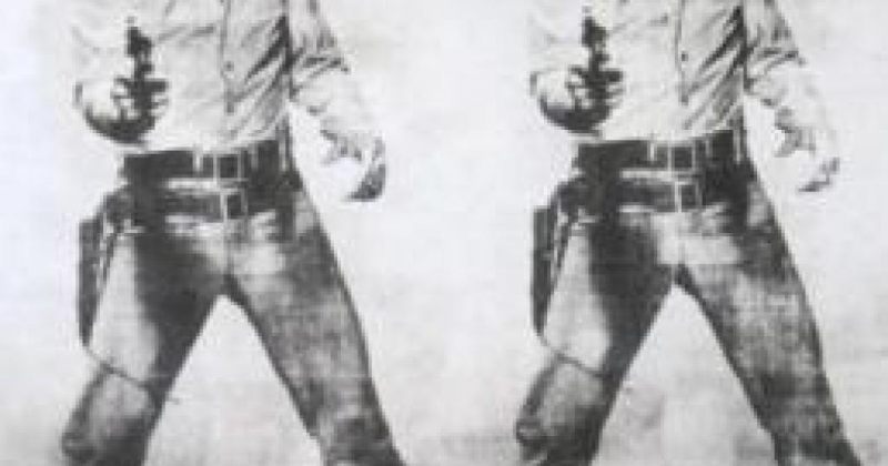 ენდი უორჰოლის ტილო ელვის პრესლის გამოსახულებით სოთბის აუქციონზე  