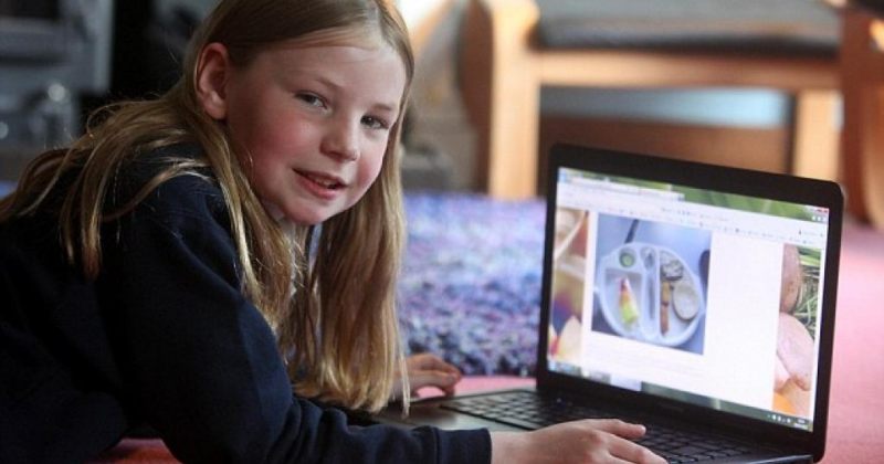 9 წლის ბრიტანელ გოგონას ბლოგის გაუქმება აიძულეს