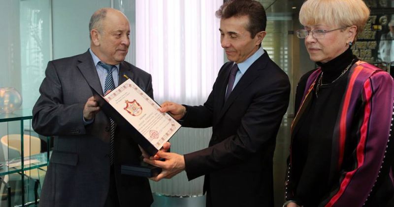 ბიძინა ივანიშვილი სამართლიანობის უმაღლესი ორდენით დააჯილდოვეს