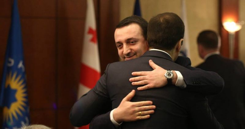 პრემიერი და თავდაცვის მინისტრი პარტია თავისუფალი დემოკრატების იუბილეზე