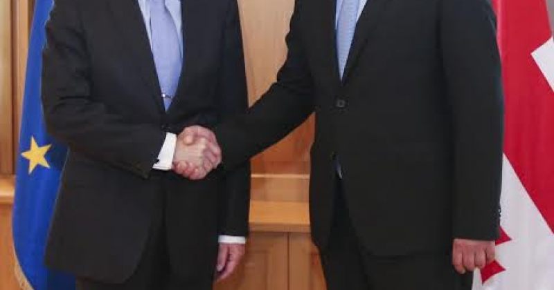 საქართველოს პრეზიდენტი ევროპული საბჭოს პრეზიდენტს შეხვდა