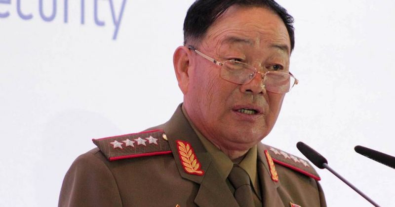 ჩრდილოეთ კორეის თავდაცვის მინისტრი საზენიტო ქვემეხიდან დახვრიტეს