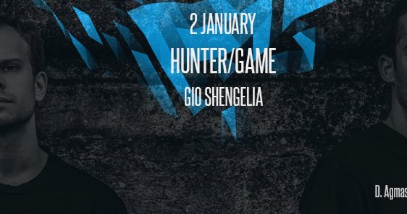  2 იანვარს, კლუბი U-bahn იტალიურ დუო HUNTER/GAME-ს უმასპინძლებს