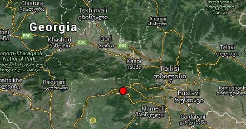 საქართველოში 2.3 მაგნიტუდის მიწიძვრა მოხდა