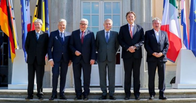 ბერლინში ევროკავშირის წევრი ქვეყნების მინისტრების შეხვედრა მიმდინარეობს
