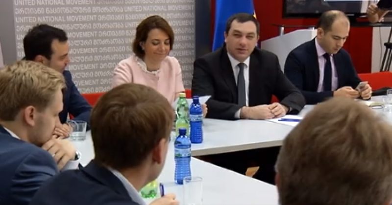 ენმ-ის წევრები დიპკორპუსის წარმომადგენლებს შეხვდნენ