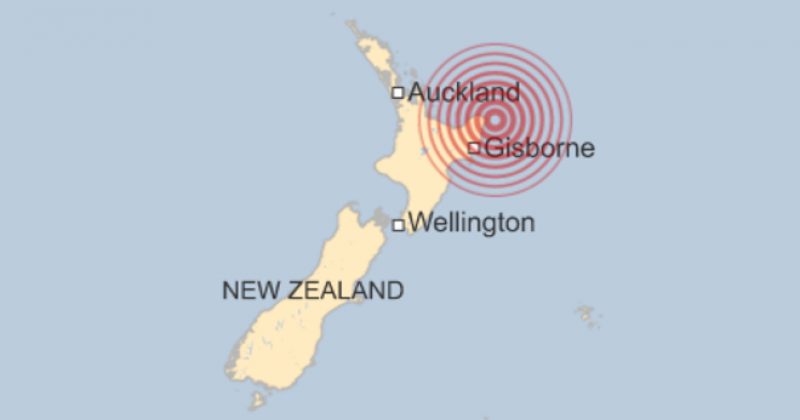 ახალ ზელანდიაში 7.1 მაგნიტუდის მიწისძვრა მოხდა