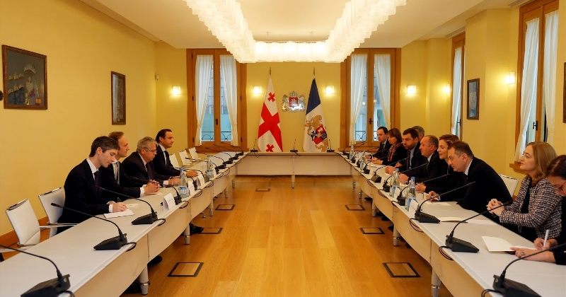 ეუთოს სადამკვირვებლო მისიის წევრები პრეზიდენტსა და ცესკოს თავმჯდომარეს შეხვდნენ