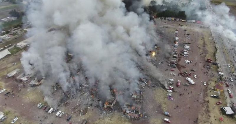 მექსიკაში ფოიერვერკების ბაზრობაზე აფეთქებას, სულ მცირე 31 ადამიანი ემსხვერპლა