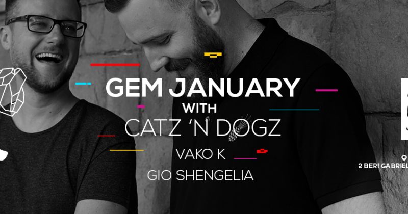 GEM Fest 20 იანვარს პროექტს CATZ ‘N DOGZ წარმოგიდგენთ