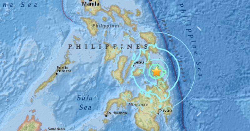 ფილიპინებზე 6.5 მაგნიტუდის მიწისძვრა მოხდა