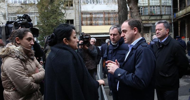 ნარმანია კლდიაშვილის ქუჩაზე გაჩენილ ხანძარზე: მიმდინარეობს ზიანის დაანგარიშება 