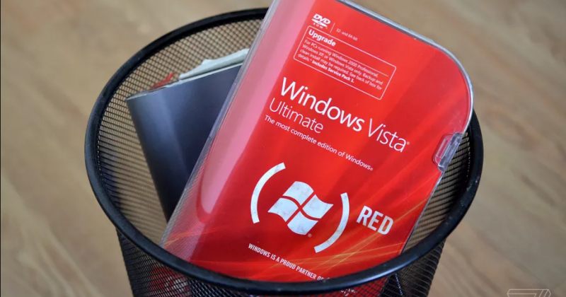 Microsoft-ი Windows Vista-ს მომსახურებას წყვეტს