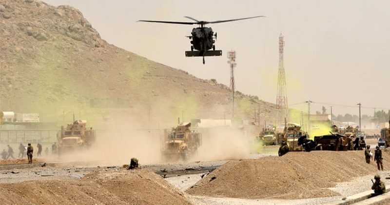ავღანეთის ქალაქ ყანდართან NATO-ს სამხედრო კოლონას თავს დაესხნენ