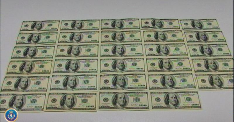 ყალბი ფულის გასაღებისთვის 1 პირი დააკავეს - ამოღებულია 16 500 ყალბი აშშ დოლარი