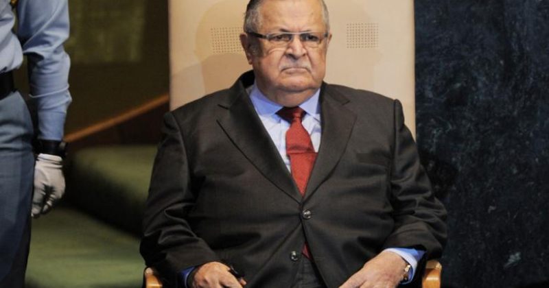 ქურთების ცნობით, ერაყის ყოფილი პრეზიდენტი ჯალალ თალაბანი გარდაიცვალა