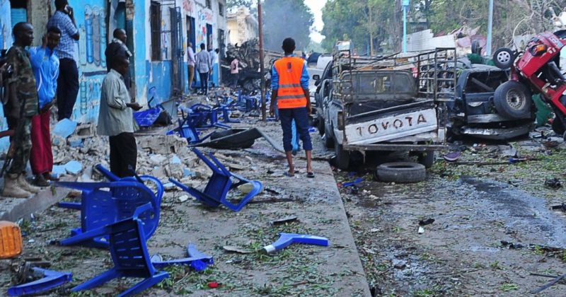 სომალის დედაქალაქში ტერორისტულ აქტს სულ მცირე 23 ადამიანი ემსხვერპლა, 30 დაშავდა