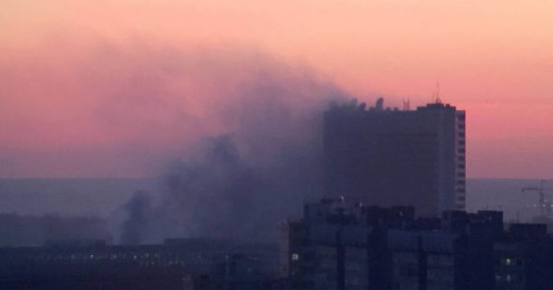რუსეთში სადაზვერვო სამსახურის შენობას ცეცხლი გაუჩნდა