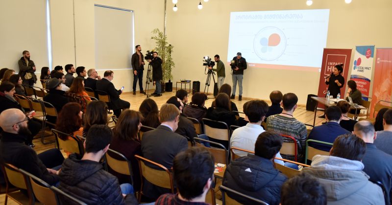 საერთაშორისო სტუდენტური პროგრამა Social Impact Award-ის გახსნითი ღონისძიება გაიმართა
