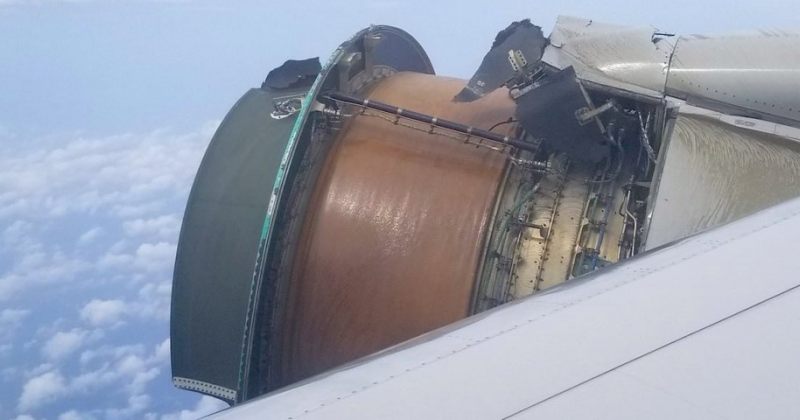 Boeing 777-ს ფრენის დროს ძრავა აუფეთქდა, რეისი ჰონოლულუში ავარიულად დაეშვა
