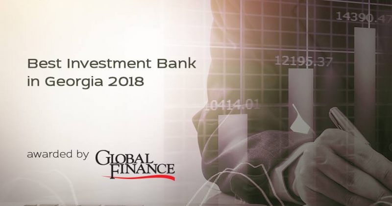 Global Finance-მა გალტ&თაგარტი საუკეთესო საინვესტიციო ბანკად კიდევ ერთხელ დაასახელა