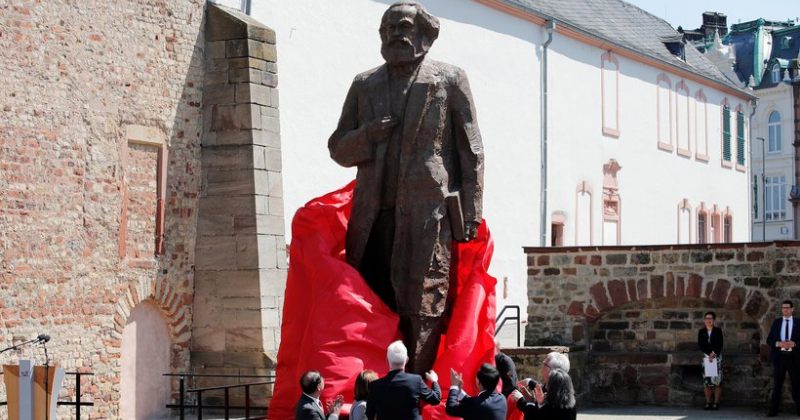 მარქსის დაბადებიდან 200 წელს მის მშობლურ ქალაქში ჩინური ძეგლის გახსნით აღნიშნავენ