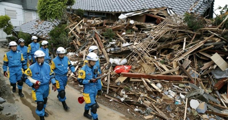 იაპონიაში მიწისძვრის შედეგად 3 ადამიანი დაიღუპა, 200-ზე მეტი კი დაშავდა