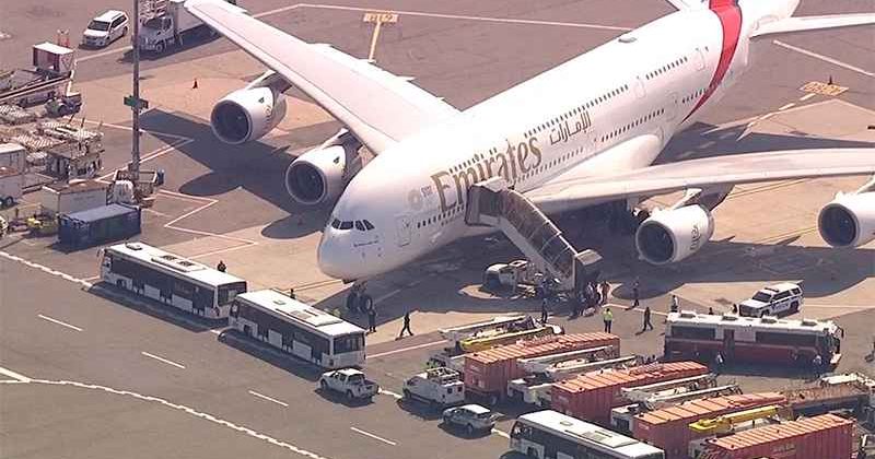 კენედის აეროპორტში დაჯდა თვითმფრინავი, რომელშიც დაავადებული მგზავრები იყვნენ