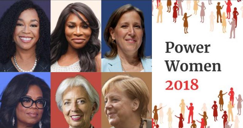 ჟურნალმა FORBES-მა 2018 წლის ყველაზე გავლენიანი ქალების სია გამოაქვეყნა
