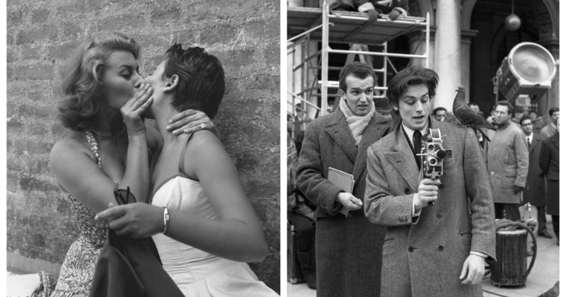 ცნობილი ადამიანები ვენეციაში - 1950-იანი წლების სურათები