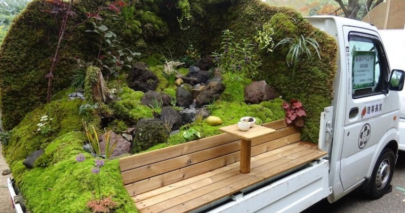 მოძრავი მინიატურული ბაღები იაპონიაში - [გალერეა]