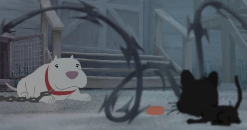 Kitbull - Pixar - ის ემოციური ანიმაცია ძაღლისა და კატის უჩვეულო მეგობრობაზე 