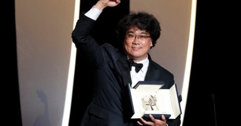 კორეელი რეჟისორის, ბონგ ჯუნ ჰოს ფილმი "პარაზიტი" ოქროს პალმის რტოს მფლობელი გახდა