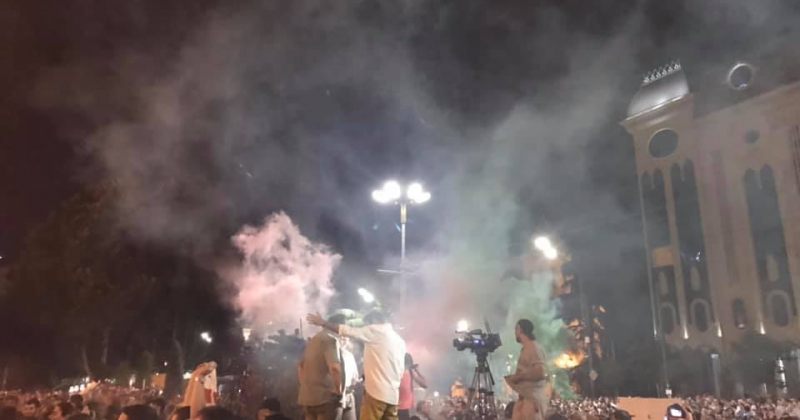 აქციის მონაწილეების ნაწილი შიმშილობას იწყებს