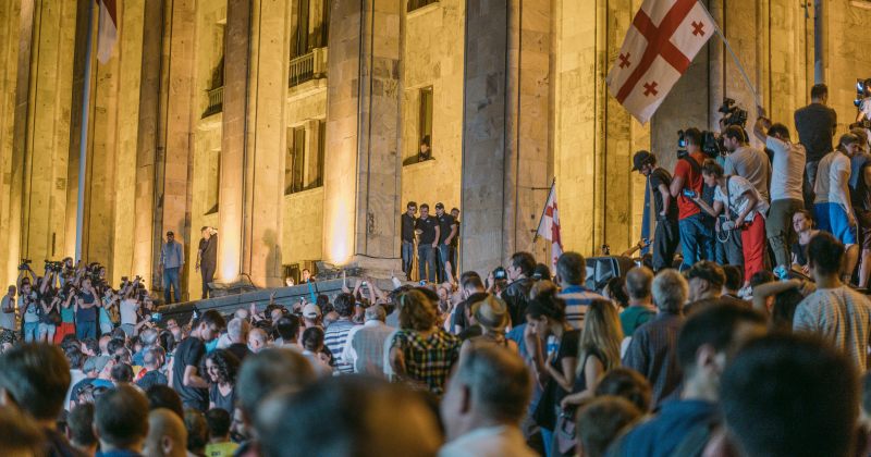 ქართული ოცნება აქციაზე: ყველა პროვოკატორს უმკაცრესად მოუწევს პასუხისგება