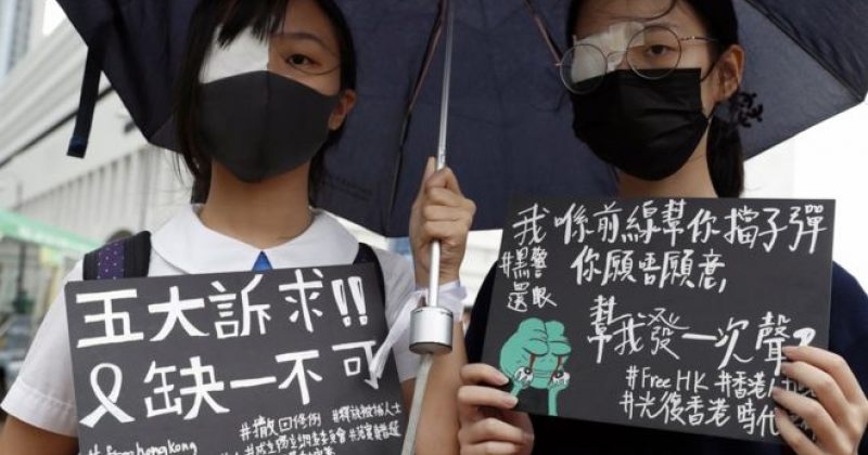 ჰონგ-კონგში მოსწავლეები და სტუდენტები პროტესტის ნიშნად ლექციებს აცდენენ