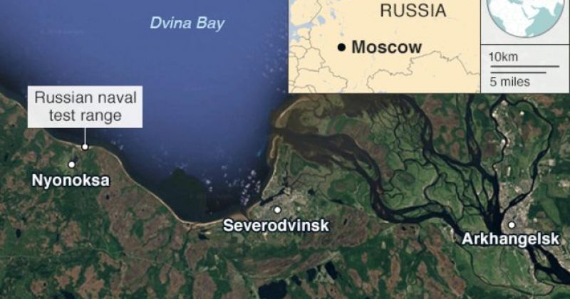 რუსეთმა სამი ამერიკელი დიპლომატი დააკავა ბაზასთან, სადაც რაკეტის გამოცდისას აფეთქება მოხდა