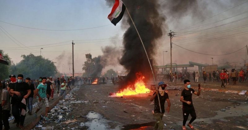 ერაყში ანტისამთავრობო პროტესტის დროს 104 ადამიანი დაიღუპა
