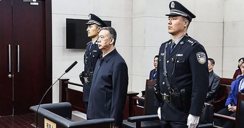 ჩინეთში დაკავებულ ინტერპოლის ყოფილ პრეზიდენტს 13-წლიანი პატიმრობა მიუსაჯეს