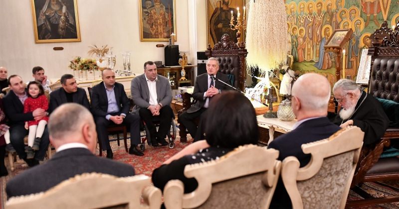 ილია II "ოცნების" დეპუტატებს: ეცადეთ, არ იყოს დაყოფა თქვენ შორის