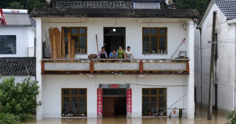 წყალდიდობა ჩინეთში: 141 ადამიანი დაიღუპა ან უგზო-უკვლოდაა დაკარგული