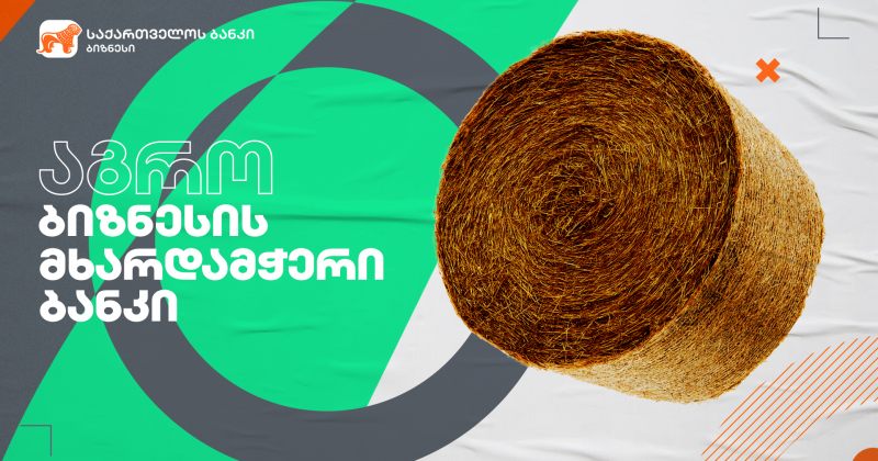 ® საქართველოს ბანკი აგრომიმართულების მხარდაჭერას განაგრძობს