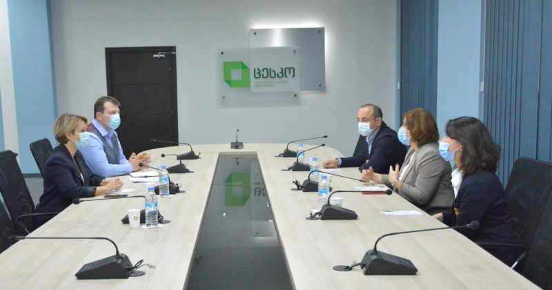 ® ცესკოს თავმჯდომარე სახალხო დამცველს შეხვდა