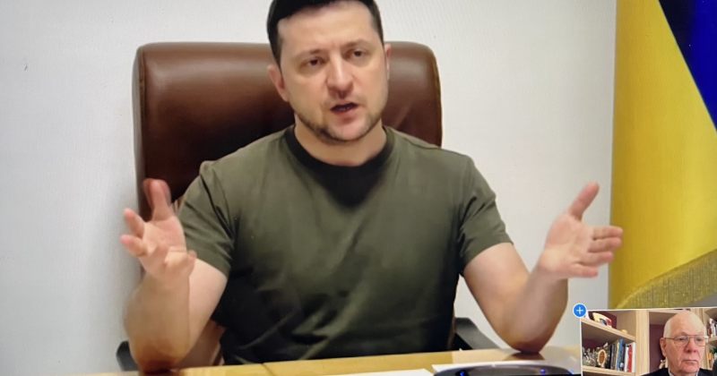 ზელენსკი ამერიკელ კონგრესმენებს უკრაინის ცის არასაფრენ ზონად გამოცხადებას სთხოვს