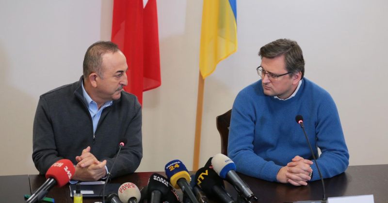 თურქეთის საგარეო საქმეთა მინისტრი უკრაინაში ოფიციალური ვიზიტით იმყოფებოდა