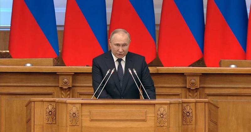 პუტინი: უნდა ვაცნობიერებდეთ, აღვკვეთეთ კონფლიქტი, რომელიც ჩვენს ტერიტორიაზე მოხდებოდა