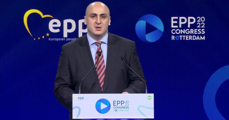 მელია EPP-ზე: ჩვენ მივმართავთ ევროკავშირს, გაუღოს კარი საქართველოს