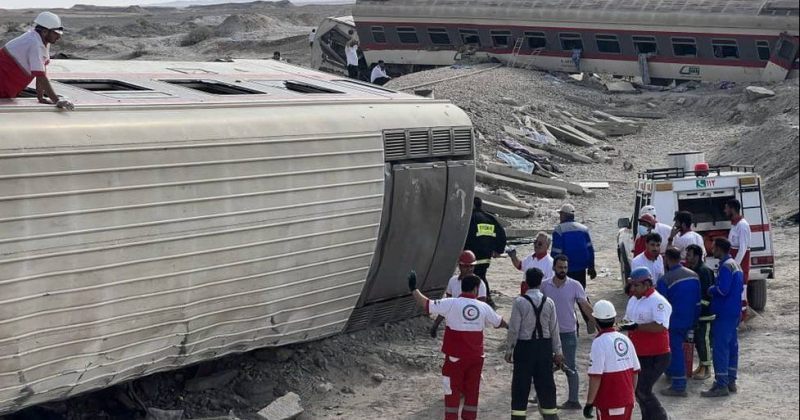 ირანში მატარებლის რელსებიდან გადასვლას, სულ მცირე, 21 ადამიანი ემსხვერპლა